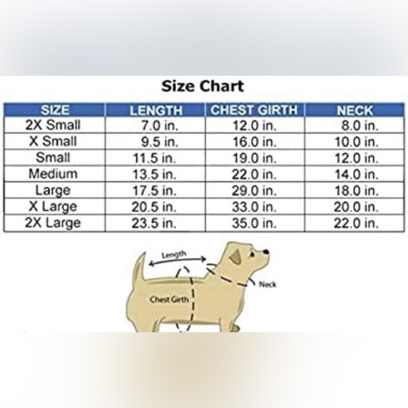 2/$10 TopPaw Size S Dusty blue thermal Dog Pajamas - Picture 5 of 5